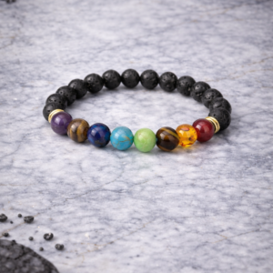 7 CHAKRA Bracelet for Women Men's Gifts - Protection Healing Crystal Bracelet - 8mm Gemstone Beaded Adjustable