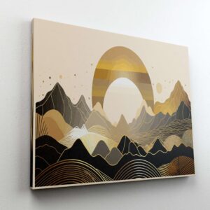 Artistic Canvas Paintings for Bedroom & Office Walls